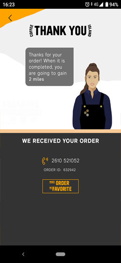 MY COFFEE ISLAND app