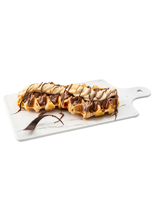 Βάφλα Πραλίνα - Μπανάνα