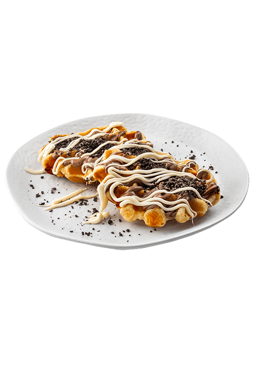 Βάφλα Πραλίνα - Μπισκότο