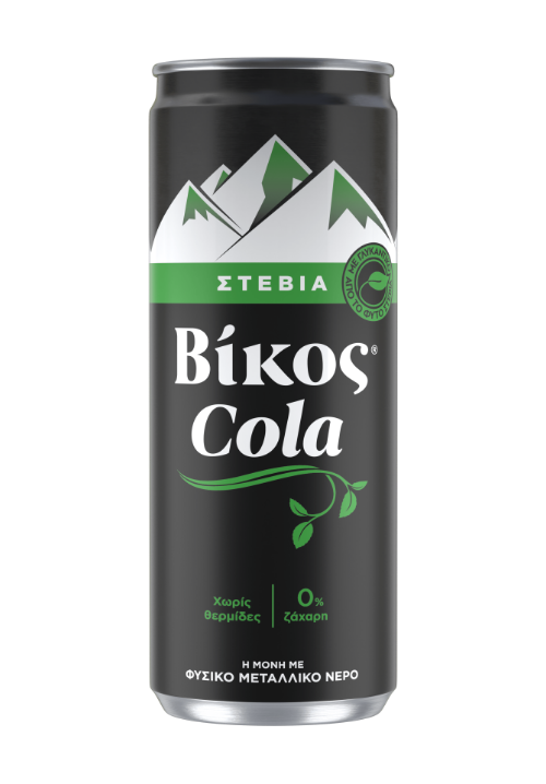 Βίκος cola stevia 330ml