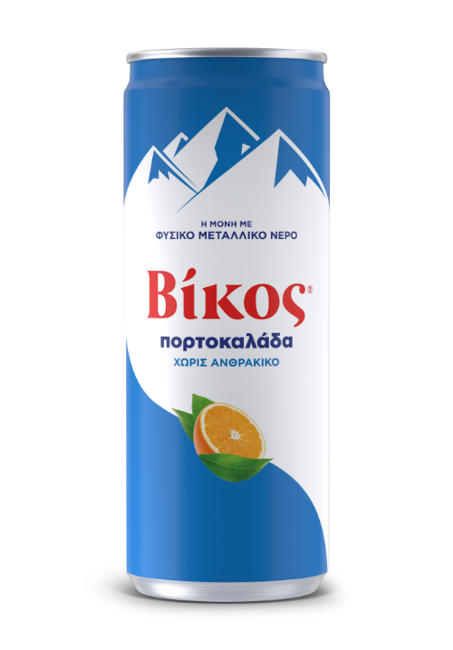 Βίκος πορτοκαλάδα χωρίς ανθρακικό 330ml