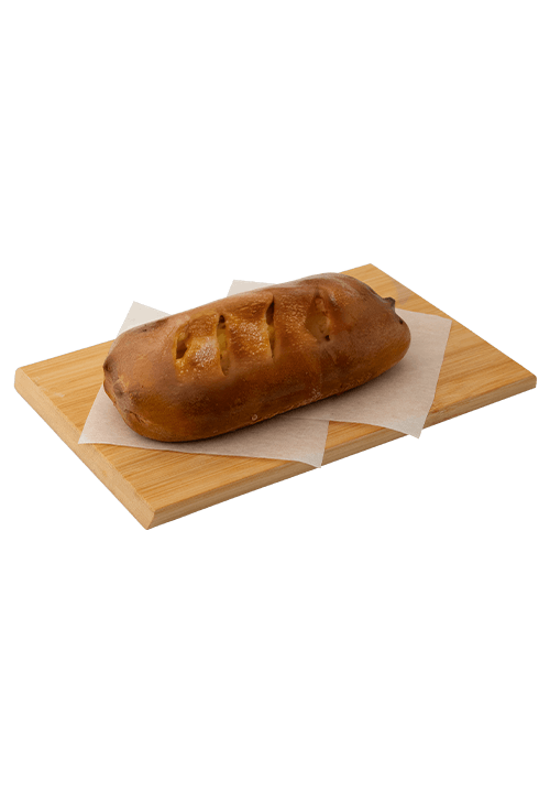 Brioche με λουκάνικο