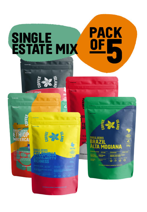 Bundle 5 x Single Estate Mix Prepacked 200g