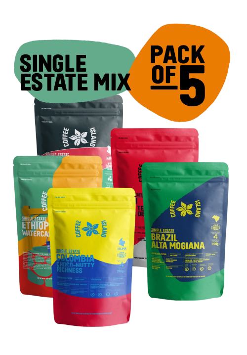 Bundle 5 x Single Estate Mix Prepacked 200g