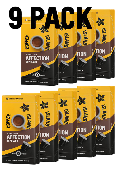Bundle Κάψουλες Αλουμινίου Espresso Affection (10 τεμ x 9)