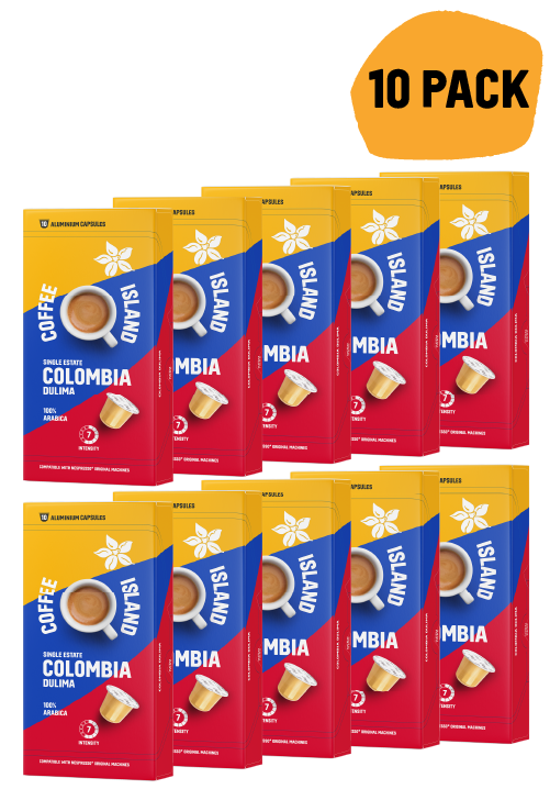 Bundle Κάψουλες Αλουμινίου Espresso Colombia (10 τεμ x 10)