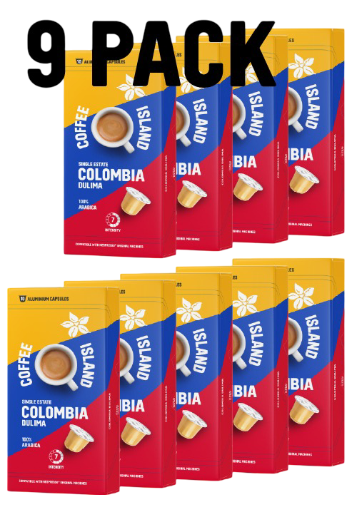 Bundle Κάψουλες Αλουμινίου Espresso Colombia (10 τεμ x 9)