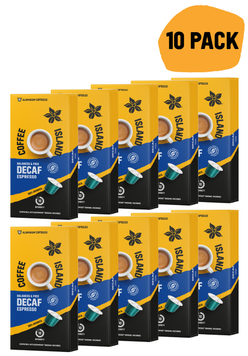 Bundle Κάψουλες Αλουμινίου Espresso Decaf (10 τεμ x 10)