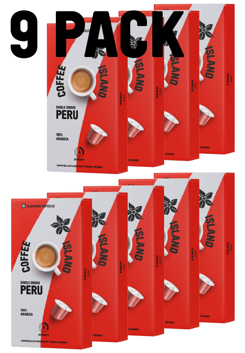 Bundle Κάψουλες Αλουμινίου Espresso Peru (10 τεμ x 9)
