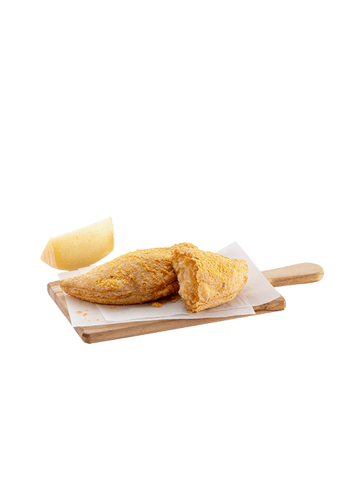 Handmade pie with Cretan gruyere