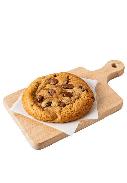 Χειροποίητο Cookie βανίλιας με κομμάτια γαλακτος-μαύρης βελγικής σοκολάτας