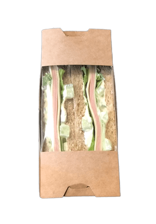 Χειροποίητο τρίγωνο club ολικής με γαλοπούλα