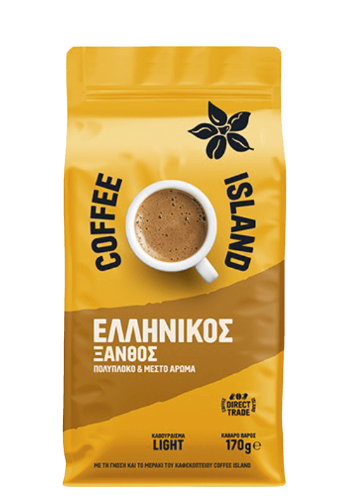 Ελληνικός Καφές Ξανθός Συσκευασμένος 170γρ