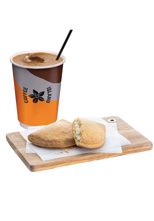 Espresso Freddo + Κουρού Τυρόπιτα