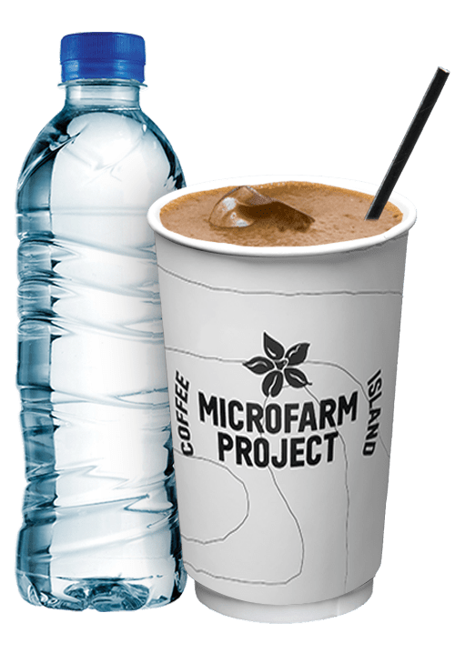 Espresso Freddo Έξτρα δόση Microfarm 16oz + ΔΩΡΟ Νερό 500ml