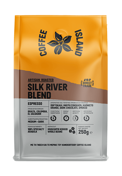 Espresso Silk River Blend Prepacked 250g