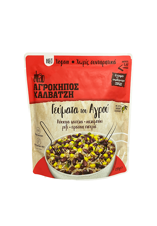 Γεύματα αγρού με κόκκινα φασόλια & καλαμπόκι 220γρ