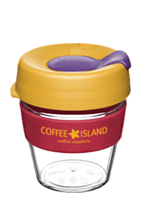 Γυάλινη Κούπα Keep Cup Κόκκινη 8oz