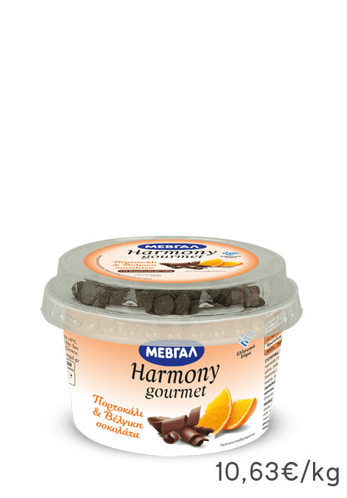 Ηarmony Gourmet Πορτοκάλι & Νιφάδες Σοκολάτας ΜΕΒΓΑΛ 160g