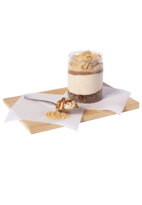 Cheesecake speculoos crumble