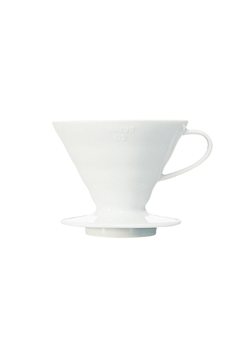 Καφετιέρα ζεστής εκχύλισης V60 κεραμική (λευκή)