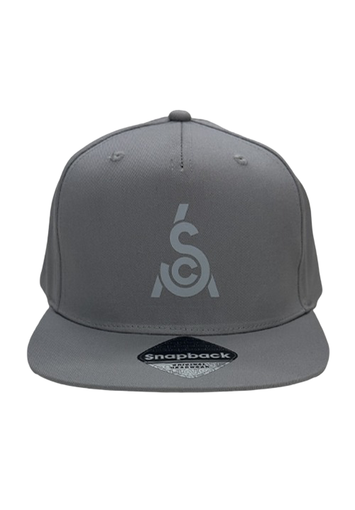 Καπέλο Snapback 100% βαμβάκι Sca ανοιχτό γκρι