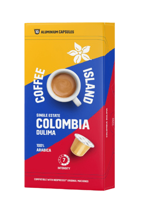 Κάψουλες Αλουμινίου Espresso Colombia Dulima (10 τεμ)