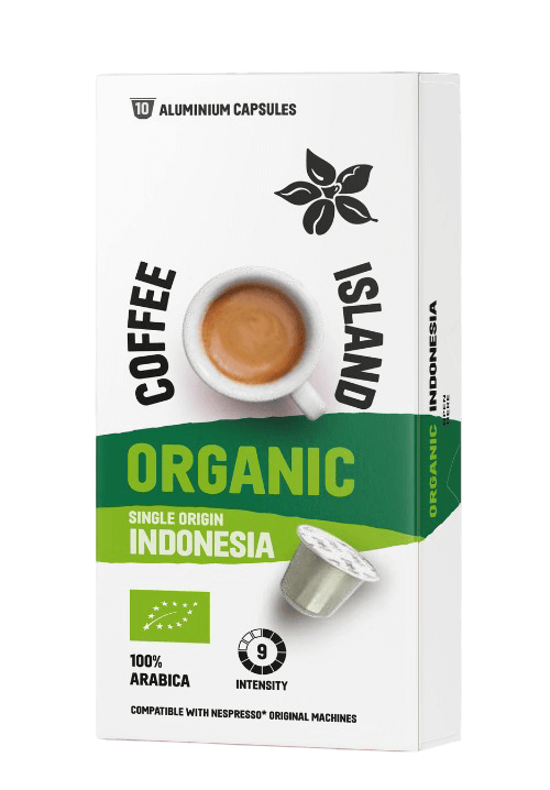 Κάψουλες Αλουμινίου Espresso Indonesia Organic (10 τεμ)