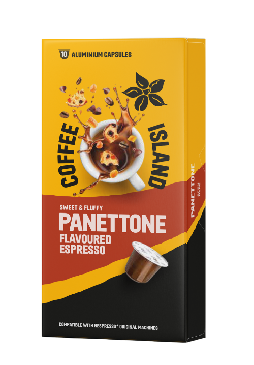 Κάψουλες Αλουμινίου Espresso Panettone (10 τεμ)