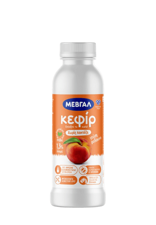 Κεφίρ Lactose free με Ροδάκινο ΜΕΒΓΑΛ 330ml