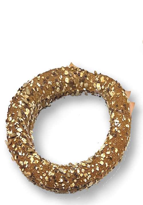 Κουλούρι με γαλοπούλα