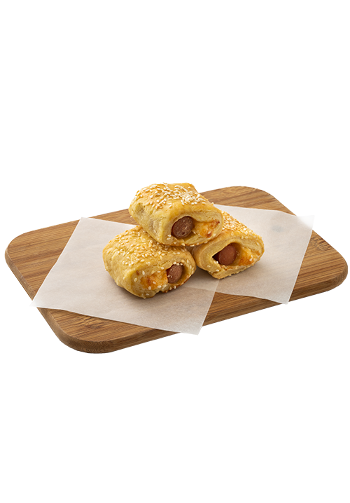 Little sausage pie with pecorino cheese