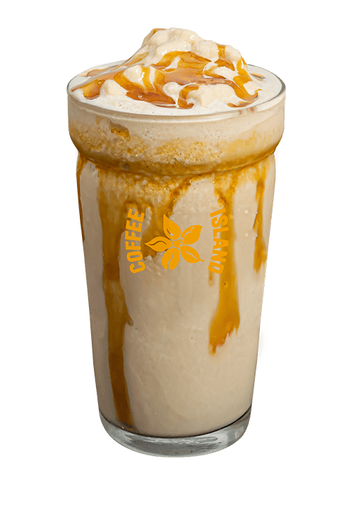 Milkshake Caramel Toffee 16oz Iced Coffee Island