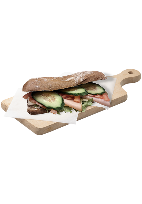 Μπαγκέτα ολικής με γαλοπούλα ζαπατάκι