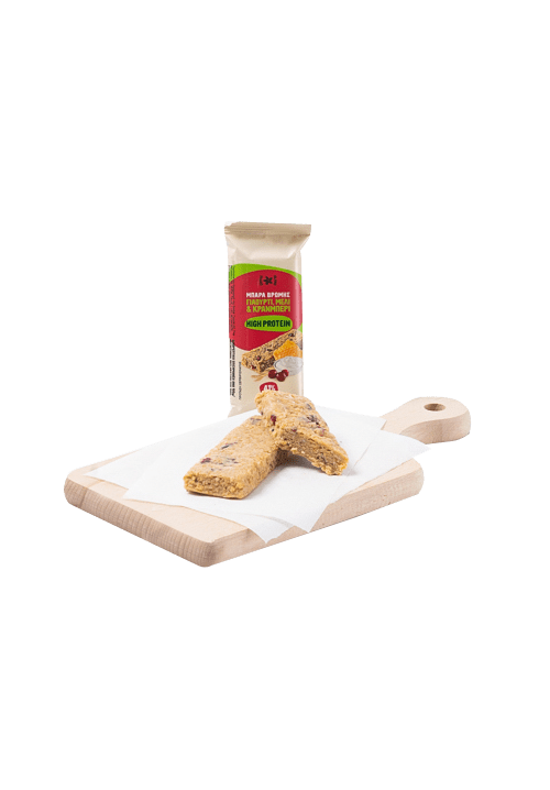 Oat high protein bar with honey, yogurt and cranberry 60g