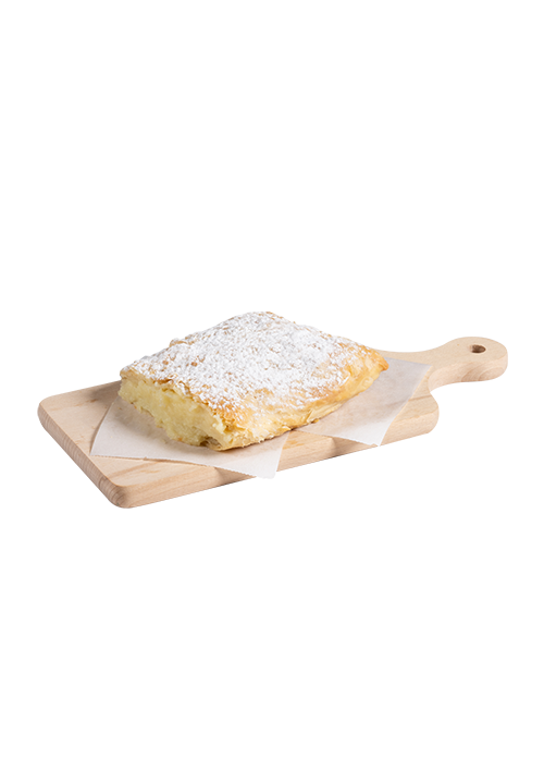 Bougatsa of Thessaloniki with cream
