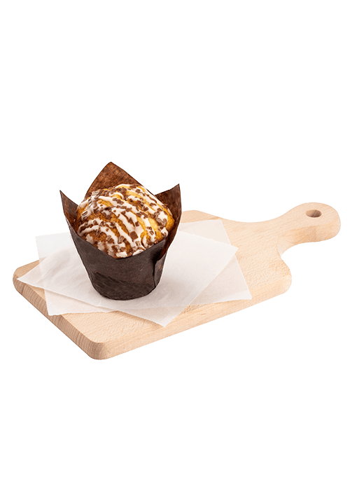 Muffin caramel toffee