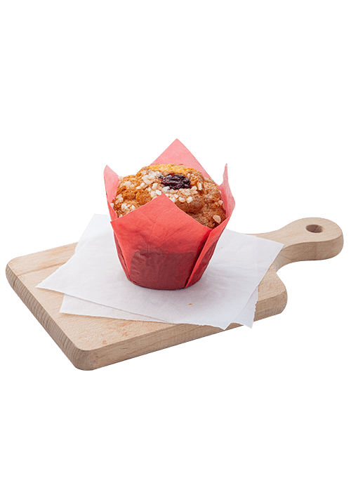 Muffin with Forest Fruit Filling