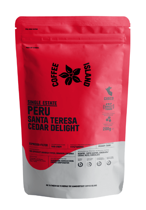 Peru Santa Teresa Cedar Delight Συσκευασμένος 200γρ
