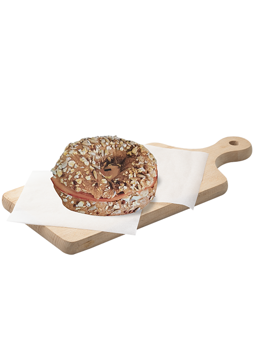 Πολύσπορο soft bagel γαλοπούλα