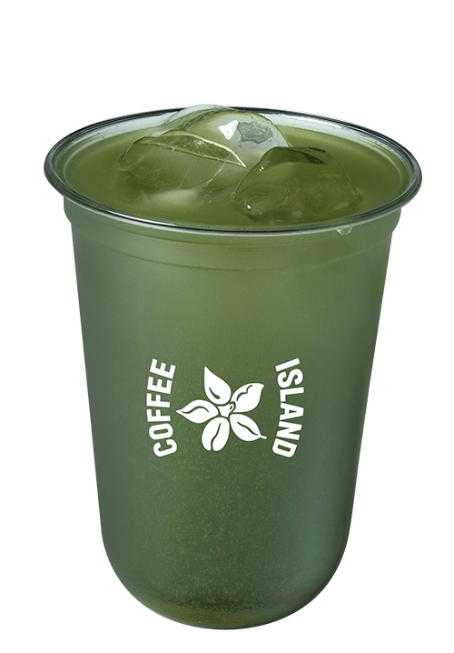 Refresh tea matcha με ακτινίδιο και μάνγκο