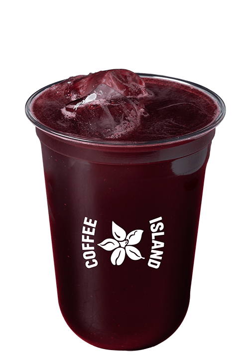 Refresh tea black tea with blueberry and spirulina