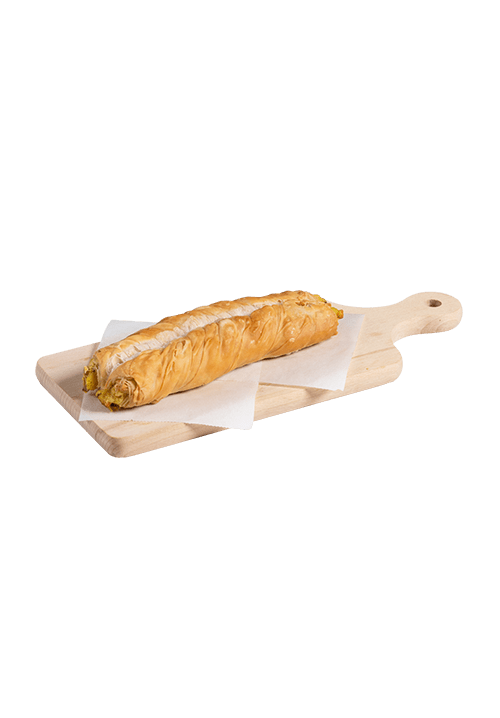 Roll with mushroom filling