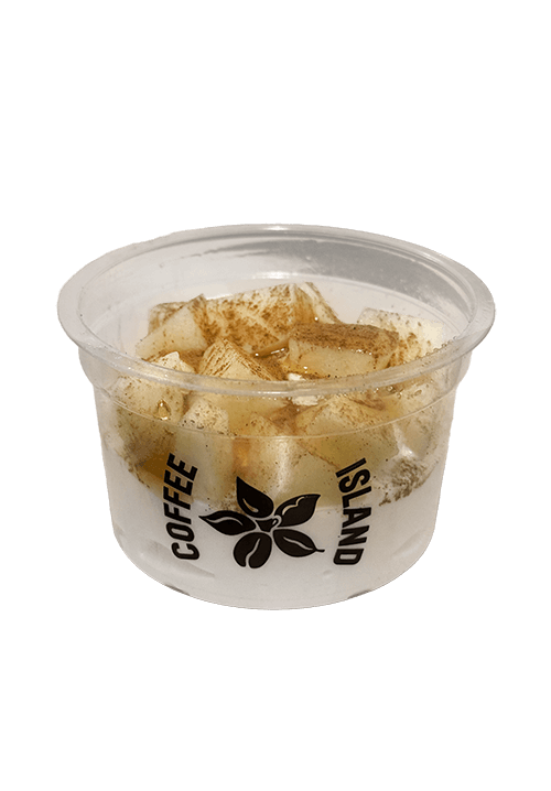 Στραγγιστό γιαούρτι 2% λιπαρά Κρι Κρι μήλο μέλι κανέλα