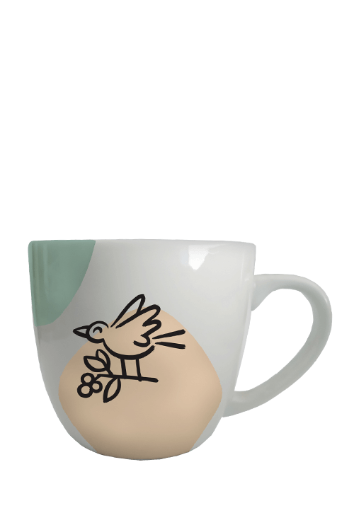 Συλλεκτική Πορσελάνινη Κούπα Coffee Island 350ml