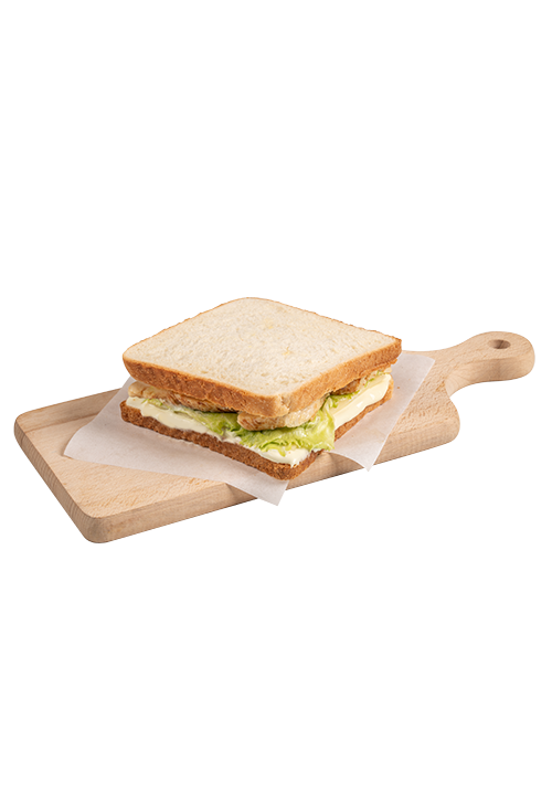 Τοστ με κοτόπουλο και τυρί ένταμ