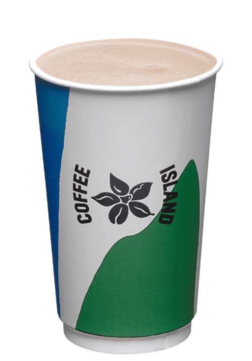 Hot No added sugar chocolate beverage Large