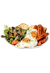 Fried Eggs with Sausages