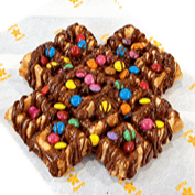 Wafer with Nutella Praline and Smarties