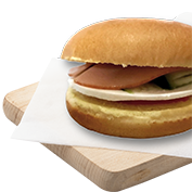 Brioche with turkey